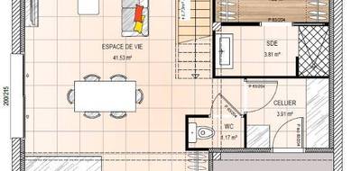 Terrain et maison à Saint-Barthélemy-d'Anjou en Maine-et-Loire (49) de 106 m² à vendre au prix de 365800€ - 4