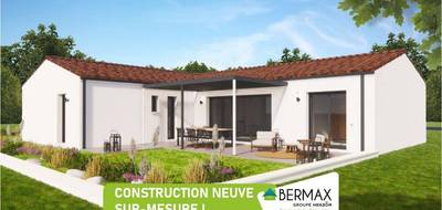Terrain et maison à Brie-sous-Archiac en Charente-Maritime (17) de 110 m² à vendre au prix de 242689€ - 1