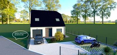Terrain et maison à Sailly-lez-Cambrai en Nord (59) de 90 m² à vendre au prix de 230000€ - 3