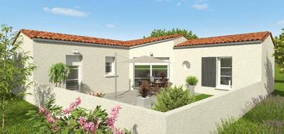 Terrain et maison à Villedoux en Charente-Maritime (17) de 91 m² à vendre au prix de 300000€ - 2