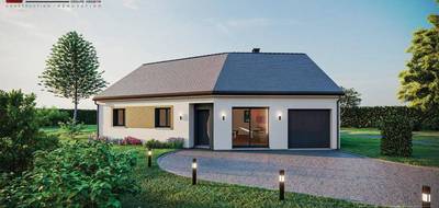 Terrain et maison à Fatouville-Grestain en Eure (27) de 85 m² à vendre au prix de 206133€ - 1