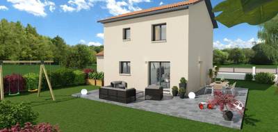 Terrain et maison à Saint-Georges-de-Reneins en Rhône (69) de 90 m² à vendre au prix de 299000€ - 2