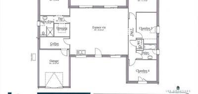 Terrain et maison à Avermes en Allier (03) de 110 m² à vendre au prix de 271120€ - 4