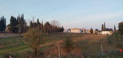 Terrain à Moussoulens en Aude (11) de 1566 m² à vendre au prix de 76500€ - 2