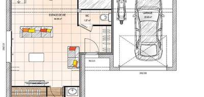 Terrain et maison à Erdre-en-Anjou en Maine-et-Loire (49) de 110 m² à vendre au prix de 299800€ - 4