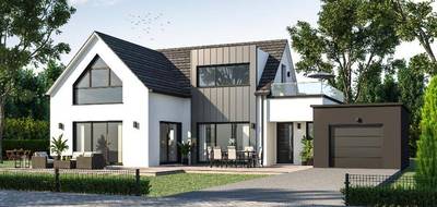 Terrain et maison à Le Hinglé en Côtes-d'Armor (22) de 117 m² à vendre au prix de 296000€ - 1