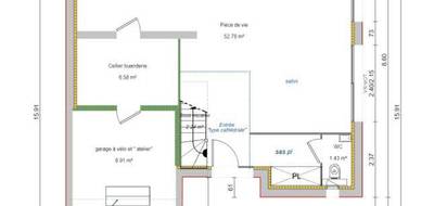 Terrain et maison à Gif-sur-Yvette en Essonne (91) de 124 m² à vendre au prix de 595456€ - 4