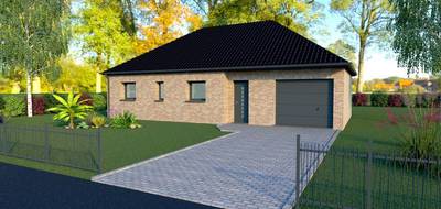 Terrain et maison à Holque en Nord (59) de 80 m² à vendre au prix de 236100€ - 1