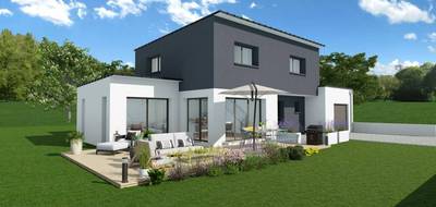 Terrain et maison à Pontivy en Morbihan (56) de 149 m² à vendre au prix de 359000€ - 1