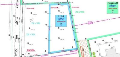 Terrain à Coltainville en Eure-et-Loir (28) de 527 m² à vendre au prix de 65500€ - 3