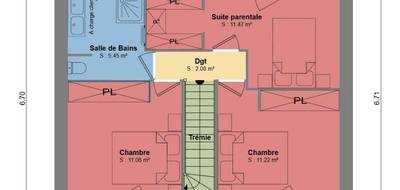 Terrain et maison à Vallières-sur-Fier en Haute-Savoie (74) de 85 m² à vendre au prix de 306990€ - 4