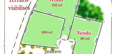 Terrain à Nanteuil-en-Vallée en Charente (16) de 901 m² à vendre au prix de 20700€ - 3