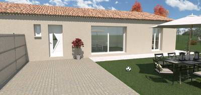 Terrain et maison à Vidauban en Var (83) de 80 m² à vendre au prix de 229000€ - 3