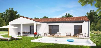 Terrain et maison à Roullet-Saint-Estèphe en Charente (16) de 110 m² à vendre au prix de 256000€ - 1
