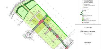 Terrain à Fleurbaix en Pas-de-Calais (62) de 500 m² à vendre au prix de 137000€ - 3