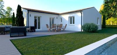 Terrain et maison à Chaniers en Charente-Maritime (17) de 100 m² à vendre au prix de 261000€ - 1