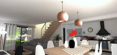 Terrain et maison à Tigeaux en Seine-et-Marne (77) de 90 m² à vendre au prix de 282650€ - 2
