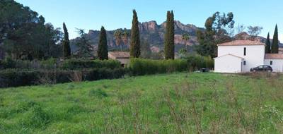 Terrain à Roquebrune-sur-Argens en Var (83) de 1200 m² à vendre au prix de 455000€ - 2