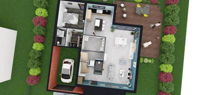 Terrain et maison à Gonnehem en Pas-de-Calais (62) de 137 m² à vendre au prix de 416400€ - 4