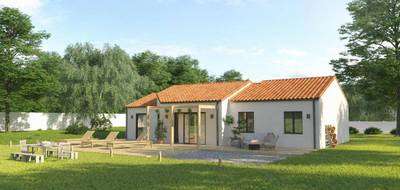 Terrain et maison à Sorges et Ligueux en Périgord en Dordogne (24) de 111 m² à vendre au prix de 218000€ - 1
