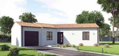 Terrain et maison à Saint-Philbert-de-Bouaine en Vendée (85) de 82 m² à vendre au prix de 229508€ - 1
