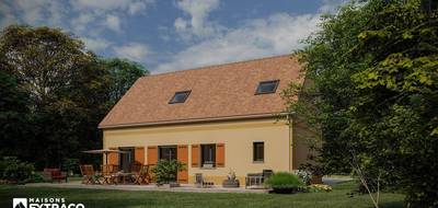 Terrain et maison à Saint-André-d'Hébertot en Calvados (14) de 112 m² à vendre au prix de 287900€ - 1