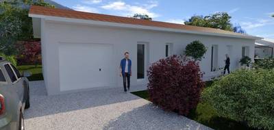 Terrain et maison à Rignieux-le-Franc en Ain (01) de 80 m² à vendre au prix de 285000€ - 1