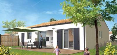Terrain et maison à Saint-Just-Luzac en Charente-Maritime (17) de 80 m² à vendre au prix de 218580€ - 1