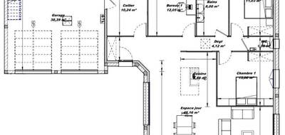 Terrain et maison à Athis-Val de Rouvre en Orne (61) de 113 m² à vendre au prix de 282250€ - 4