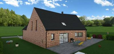 Terrain et maison à Saint-Waast en Nord (59) de 149 m² à vendre au prix de 402000€ - 3
