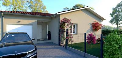 Terrain et maison à Bourg-Saint-Christophe en Ain (01) de 109 m² à vendre au prix de 355000€ - 1