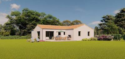 Terrain et maison à Geneston en Loire-Atlantique (44) de 93 m² à vendre au prix de 294500€ - 1