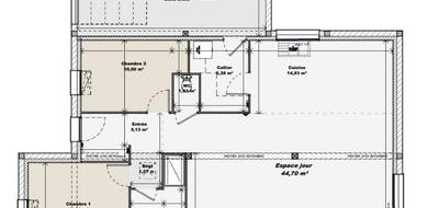 Terrain et maison à Pointel en Orne (61) de 102 m² à vendre au prix de 266485€ - 4