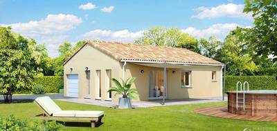 Terrain et maison à Saint-Palais-sur-Mer en Charente-Maritime (17) de 81 m² à vendre au prix de 366262€ - 2