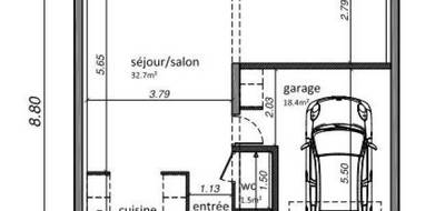 Terrain et maison à Saint-Cyr-l'École en Yvelines (78) de 100 m² à vendre au prix de 470000€ - 3