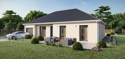 Terrain et maison à Anzeling en Moselle (57) de 85 m² à vendre au prix de 268047€ - 3