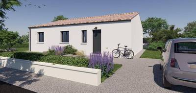 Terrain et maison à Saint-Palais-sur-Mer en Charente-Maritime (17) de 100 m² à vendre au prix de 298500€ - 1