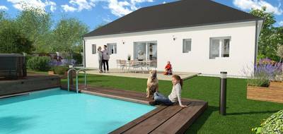 Terrain et maison à Saint-Florent-sur-Cher en Cher (18) de 90 m² à vendre au prix de 213900€ - 2
