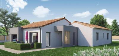 Terrain et maison à Notre-Dame-de-Riez en Vendée (85) de 604 m² à vendre au prix de 266987€ - 1