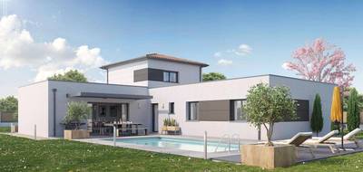 Terrain et maison à Vertheuil en Gironde (33) de 800 m² à vendre au prix de 437042€ - 1