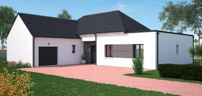 Terrain et maison à Saint-Denis-en-Val en Loiret (45) de 1580 m² à vendre au prix de 422441€ - 1