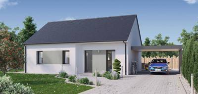 Terrain et maison à Berné en Morbihan (56) de 600 m² à vendre au prix de 171100€ - 1