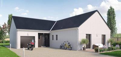 Terrain et maison à Guilly en Loiret (45) de 1200 m² à vendre au prix de 269909€ - 1