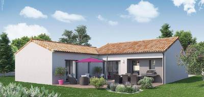 Terrain et maison à Notre-Dame-de-Riez en Vendée (85) de 604 m² à vendre au prix de 266987€ - 2