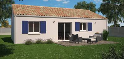 Terrain et maison à Saint-Vincent-sur-Jard en Vendée (85) de 455 m² à vendre au prix de 270971€ - 2