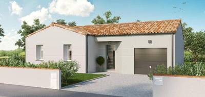 Terrain et maison à Soullans en Vendée (85) de 852 m² à vendre au prix de 287076€ - 1