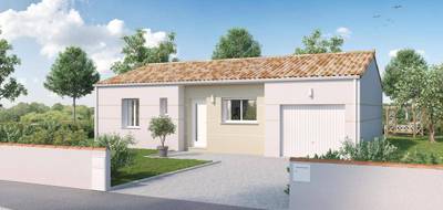 Terrain et maison à Saint-Vincent-sur-Jard en Vendée (85) de 264 m² à vendre au prix de 235949€ - 1