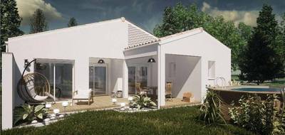 Terrain et maison à Courçon en Charente-Maritime (17) de 101 m² à vendre au prix de 299600€ - 1