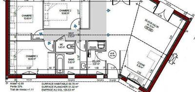 Terrain et maison à Lectoure en Gers (32) de 90 m² à vendre au prix de 194000€ - 2