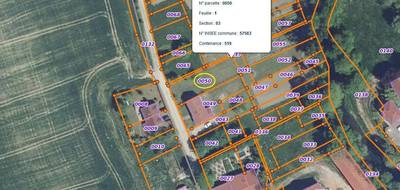 Terrain à Raville en Moselle (57) de 516 m² à vendre au prix de 62000€ - 3